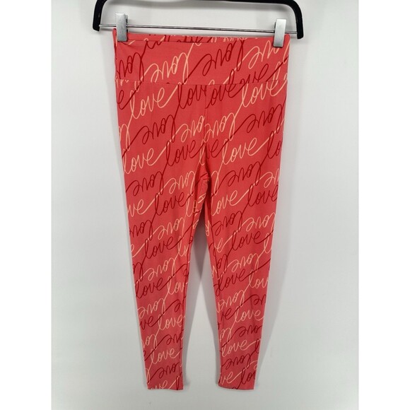LuLaRoe BRAND NEW OS ONE SIZE Leggings Valentine Multi-Color - Picture 1 of 2